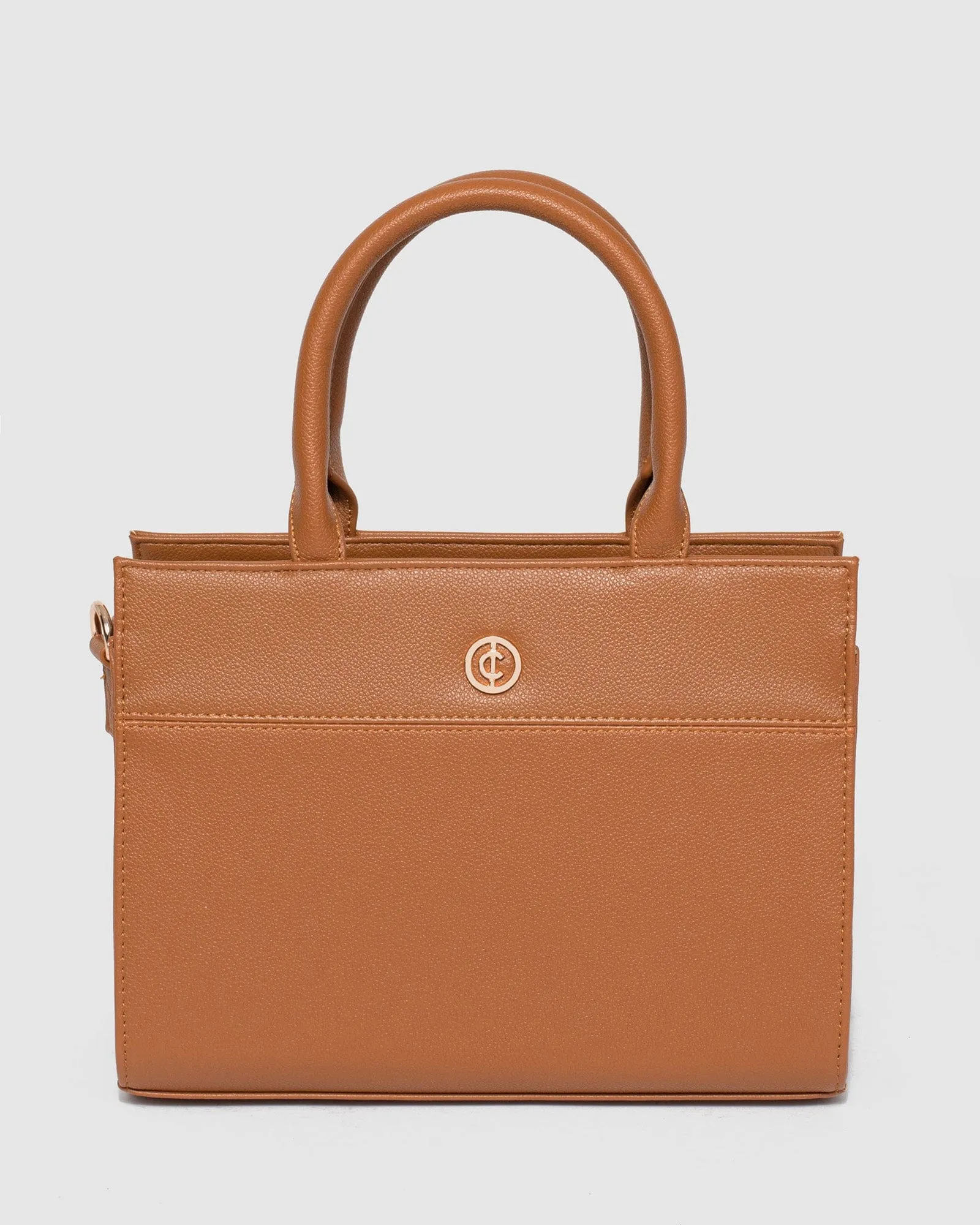 Tan Stef Mini Tote Bag