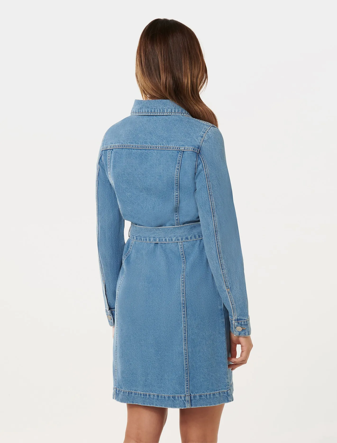 Taylor Denim Shirt Dress