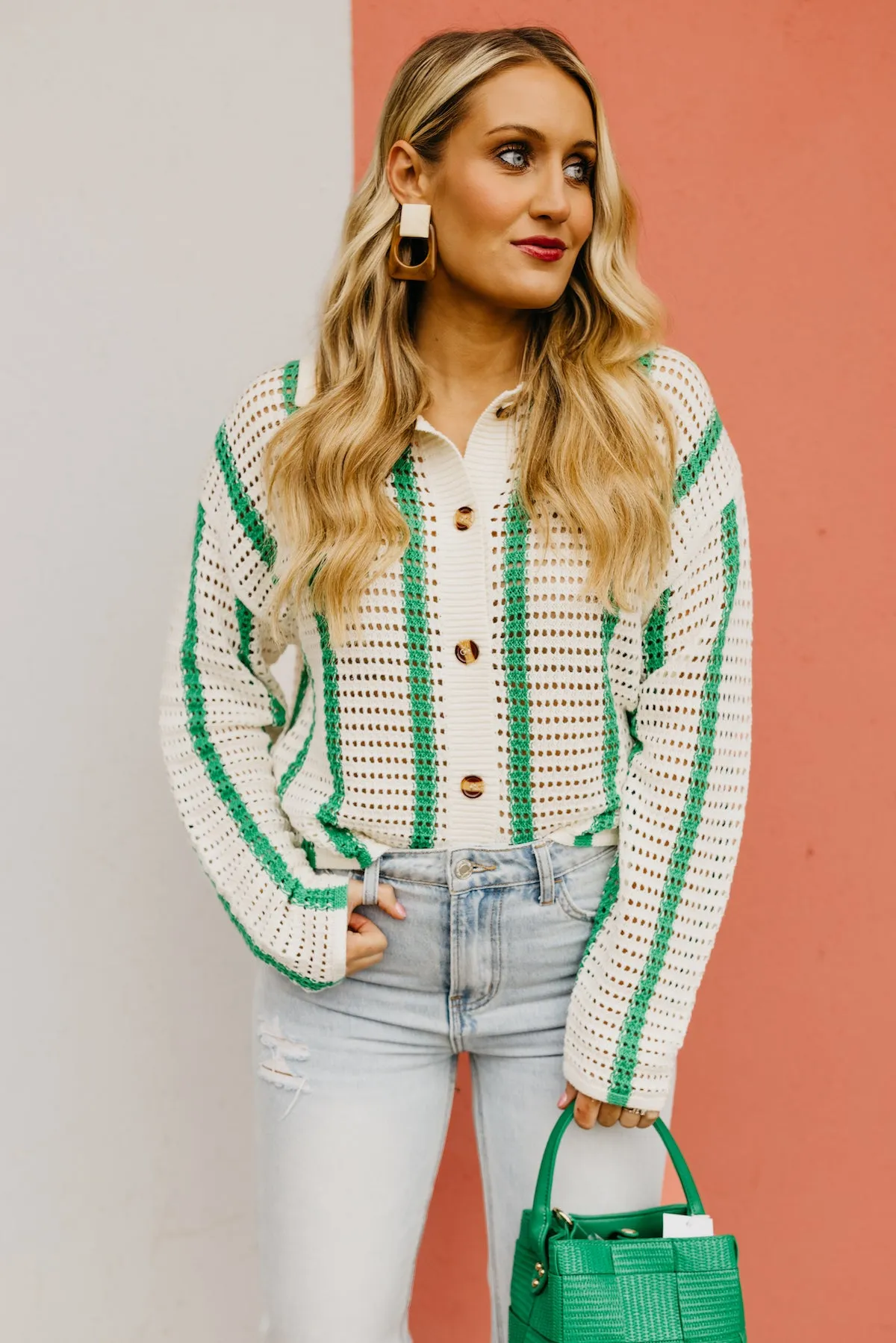 The Dylan Button Down Sweater