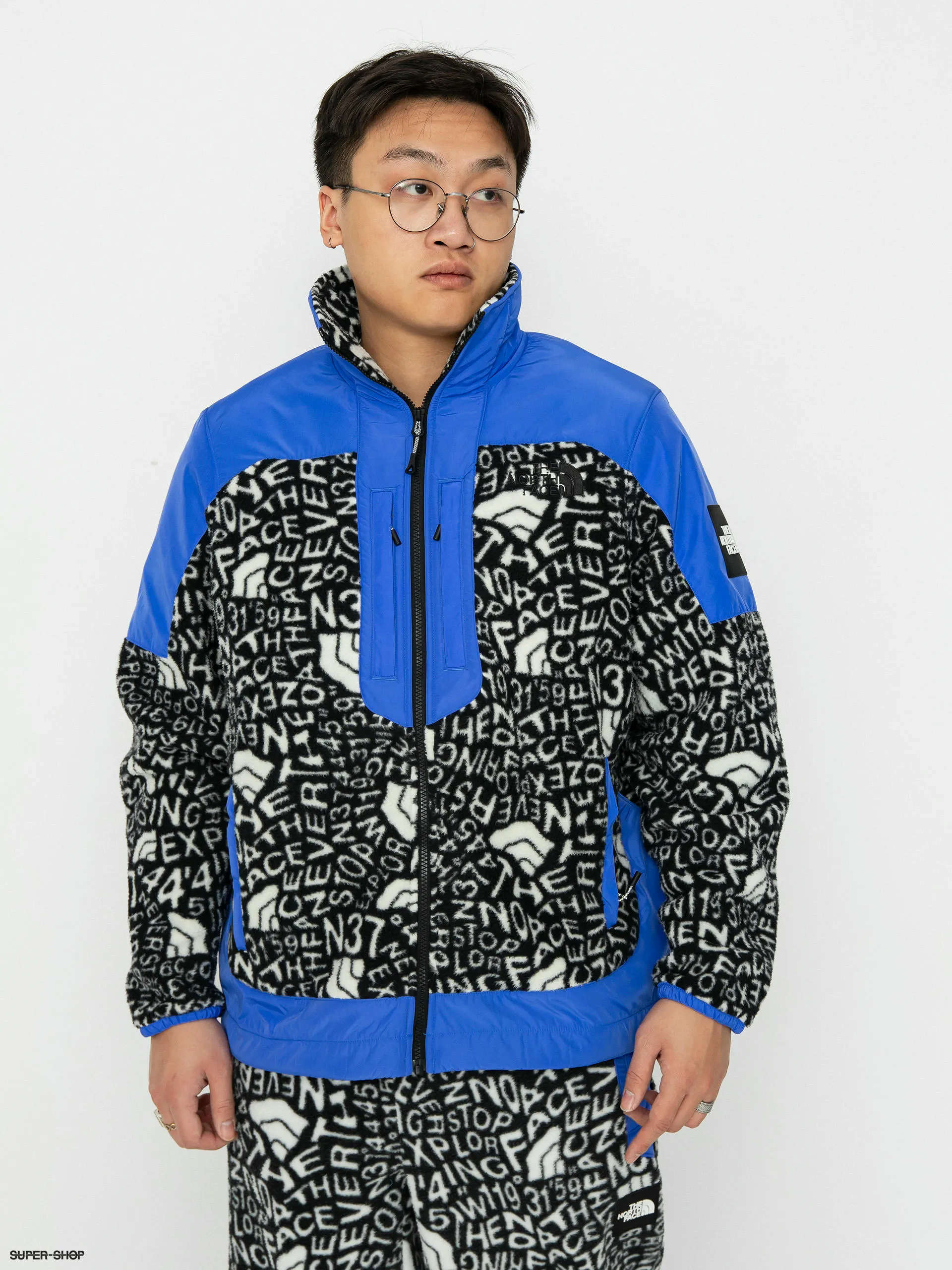 The North Face Fleeski Y2K Fz Print Jacket (tnf black abstract mult)