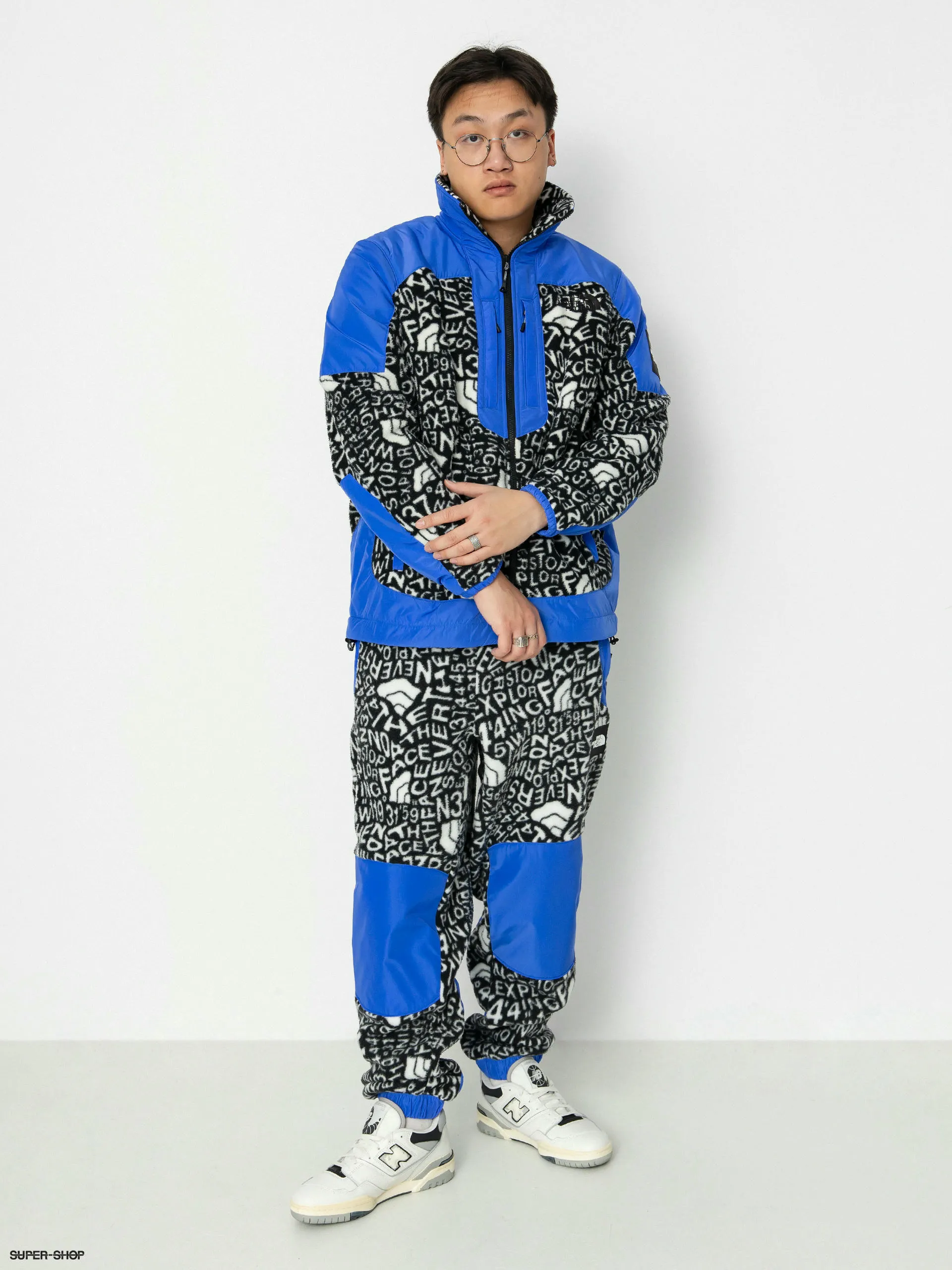 The North Face Fleeski Y2K Fz Print Jacket (tnf black abstract mult)