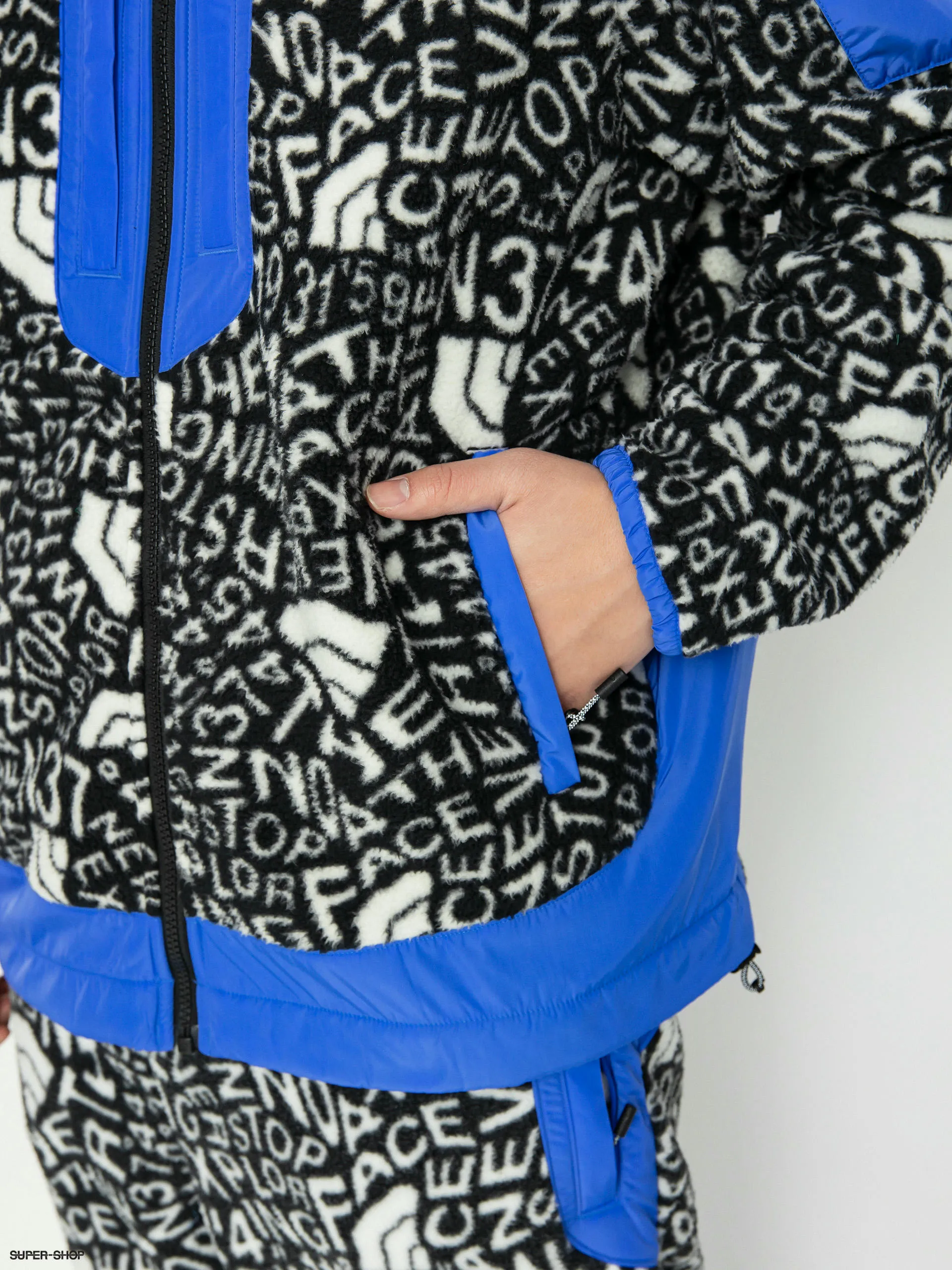 The North Face Fleeski Y2K Fz Print Jacket (tnf black abstract mult)