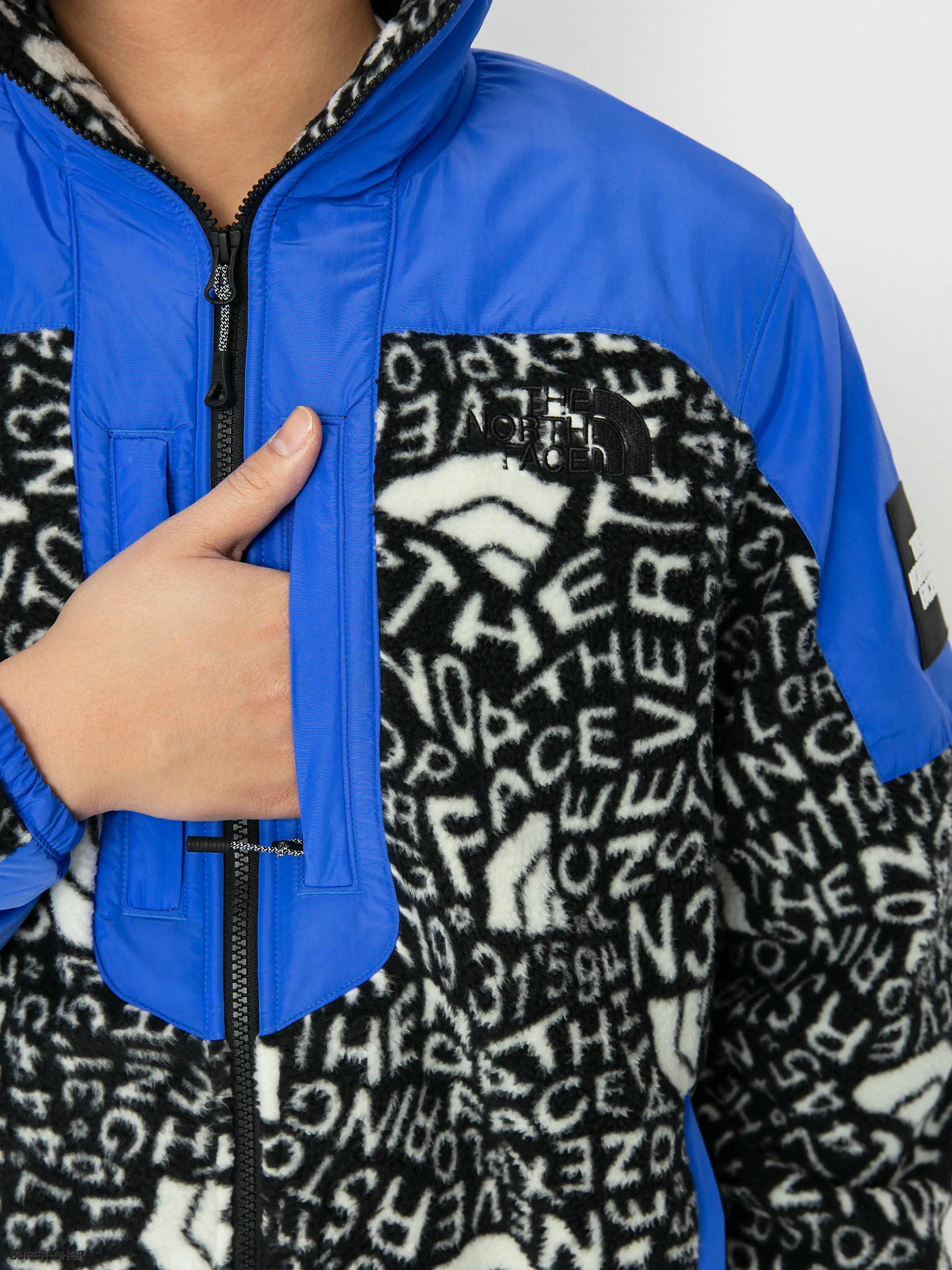 The North Face Fleeski Y2K Fz Print Jacket (tnf black abstract mult)