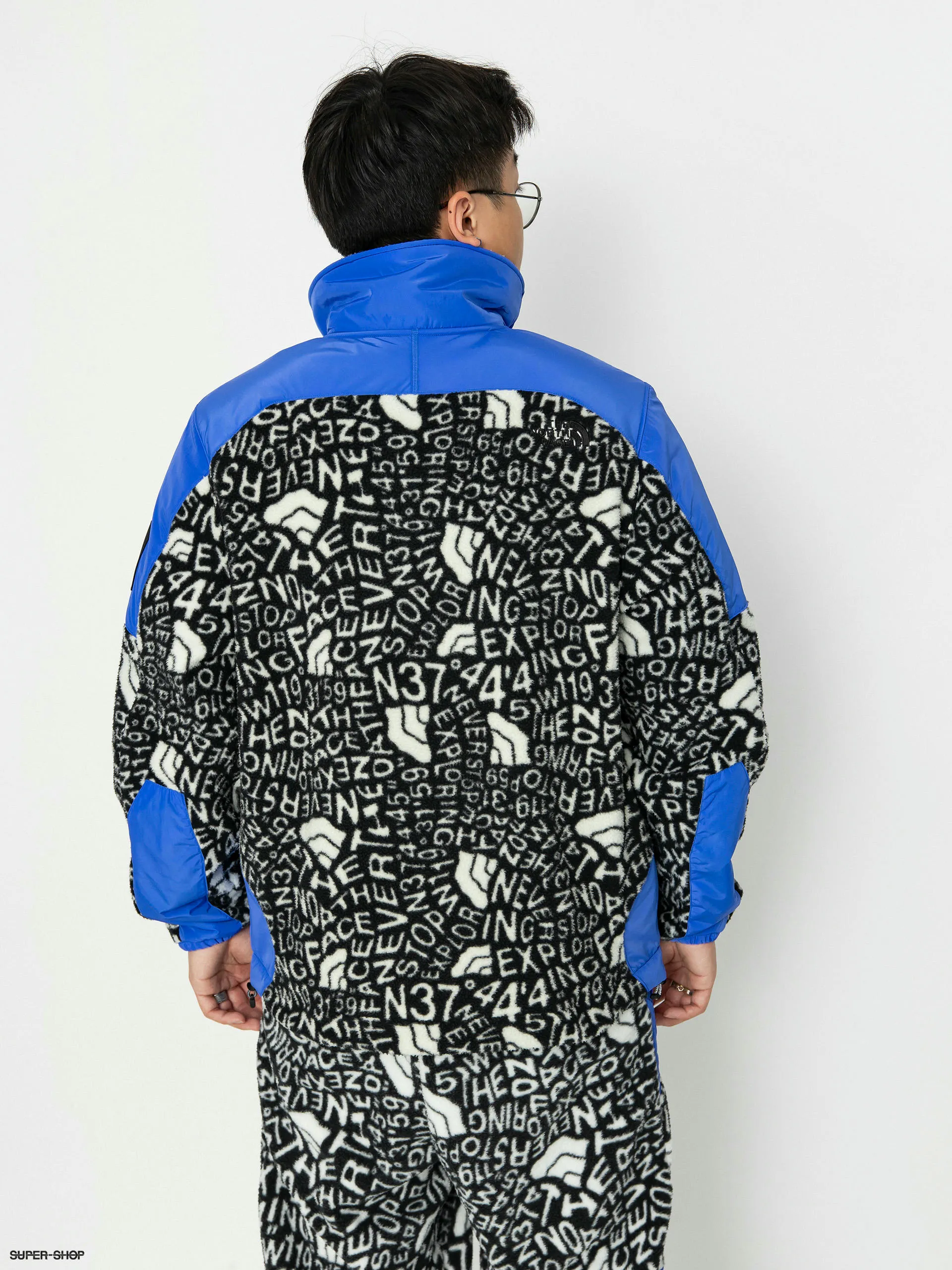 The North Face Fleeski Y2K Fz Print Jacket (tnf black abstract mult)