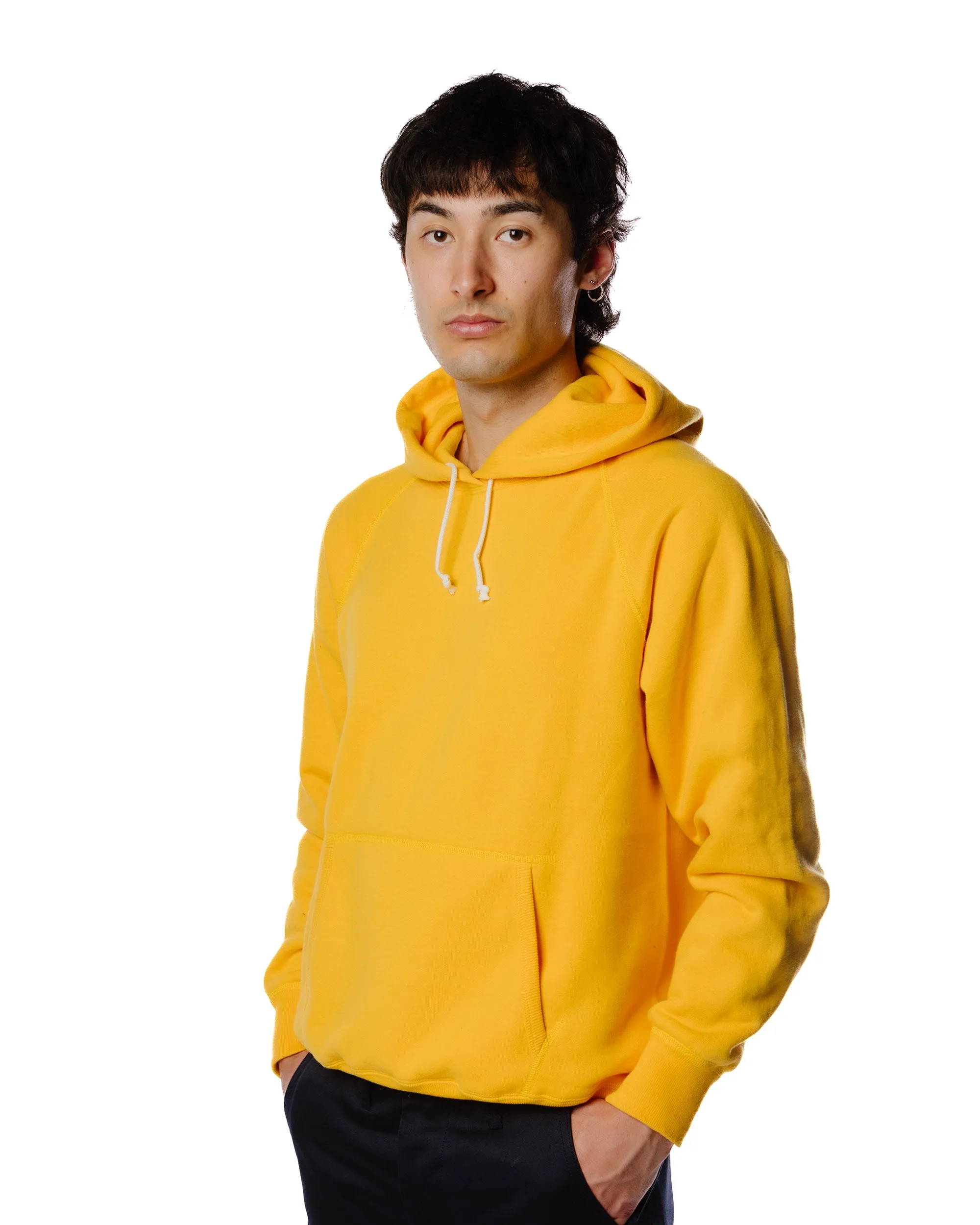 The Real McCoy's MC21017 9oz. Loopwheel Parka Yellow