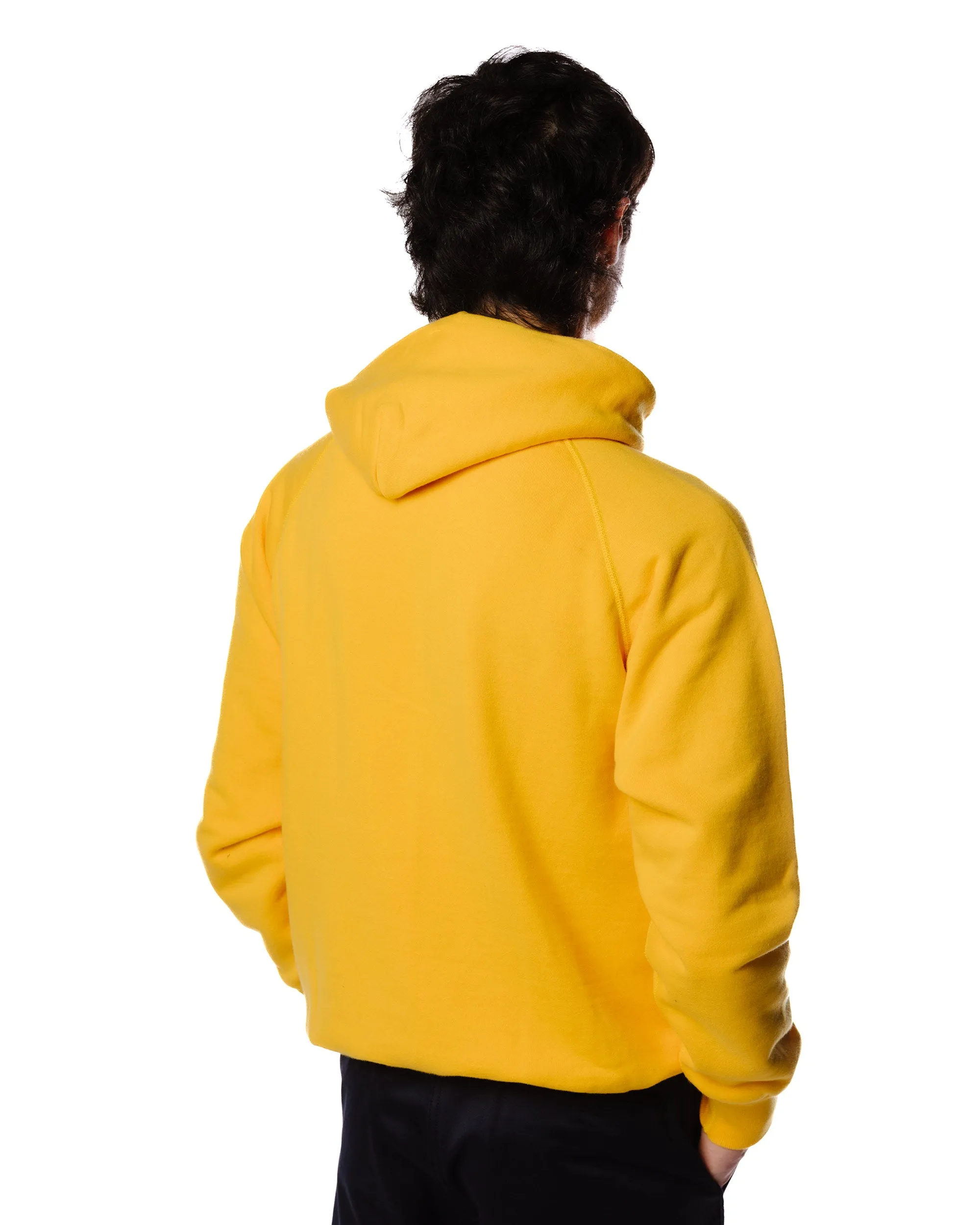 The Real McCoy's MC21017 9oz. Loopwheel Parka Yellow