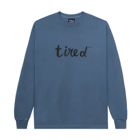 TIRED KAREN L/S TEE - INDIGO