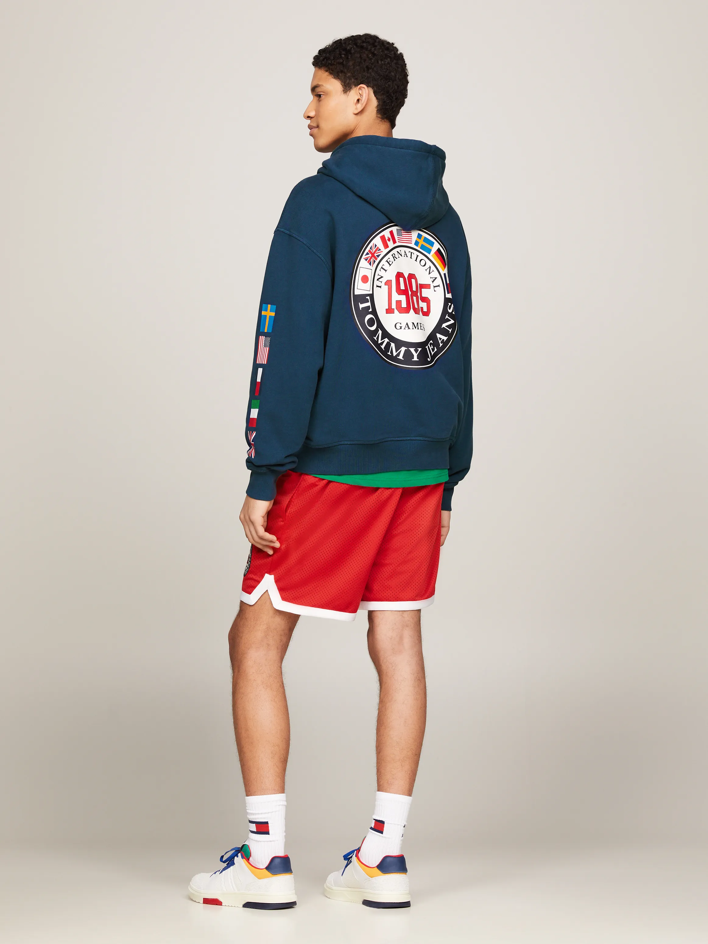 Tommy Jeans International Games Back Logo Hoodie | Sweatshirts & Hoodies |Tommy Jeans