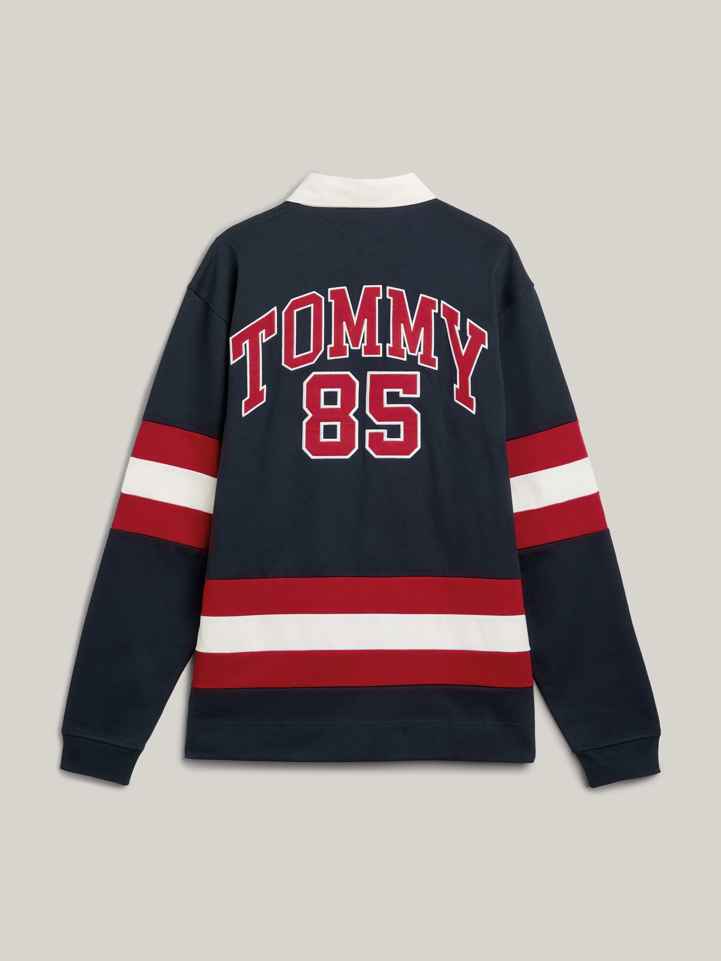 Tommy Jeans International Games Back Logo Rugby Shirt | Sweatshirts & Hoodies |Tommy Jeans