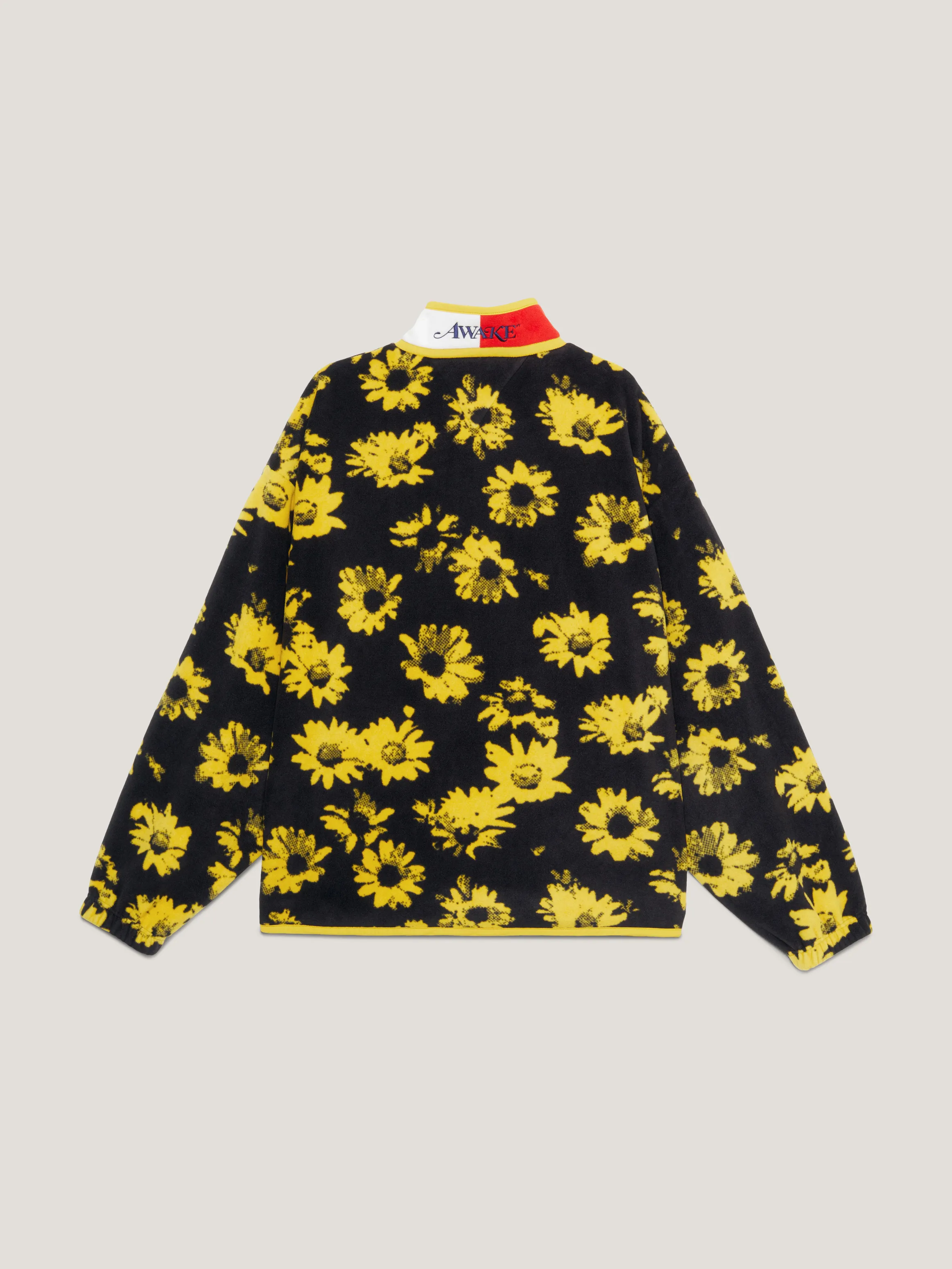 Tommy x Awake NY Daisy Print Polar Fleece Jacket | Sweatshirts & Hoodies | Tommy Jeans