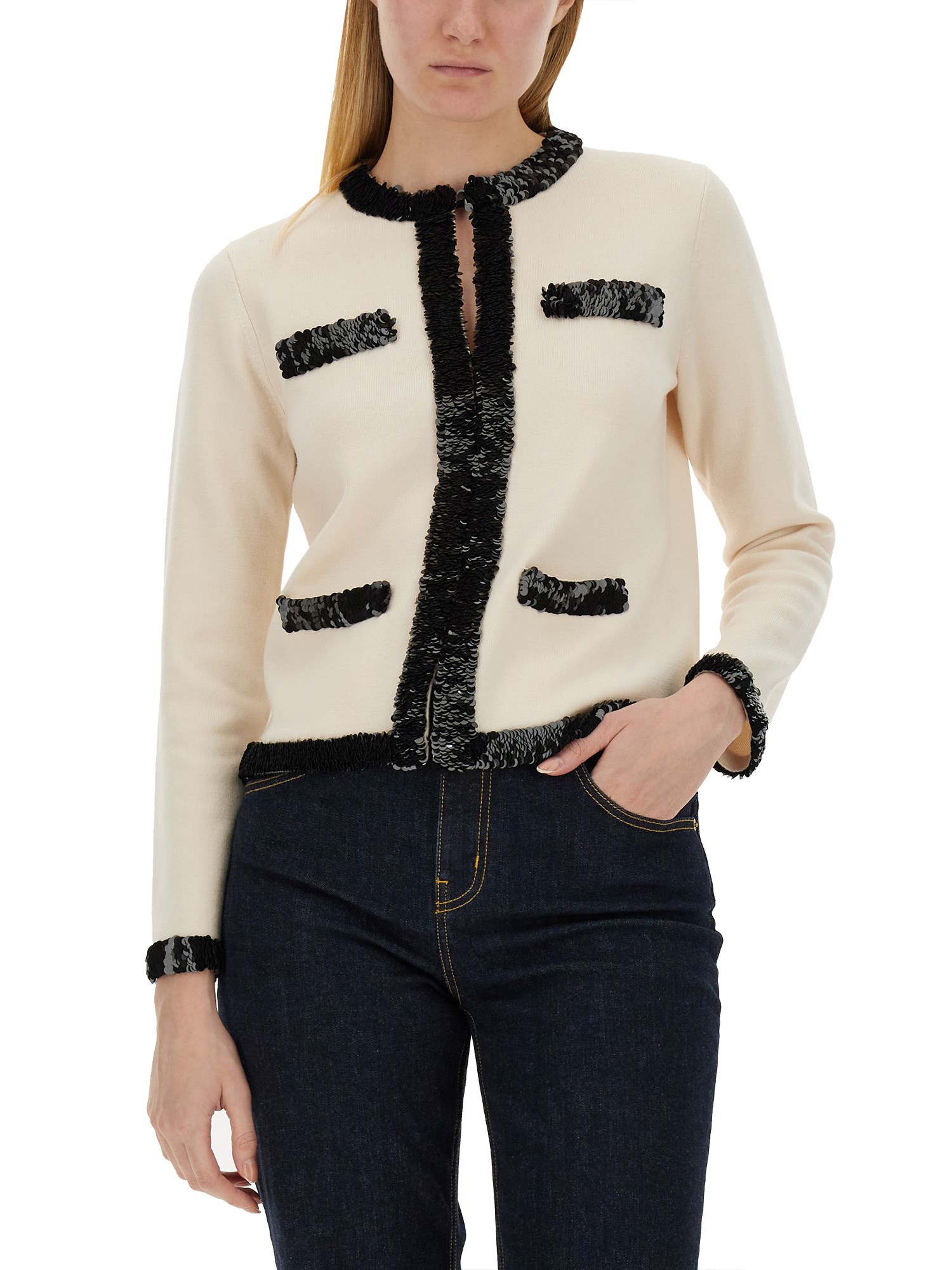 TORY BURCH    WOOL KENDRA CARDIGAN