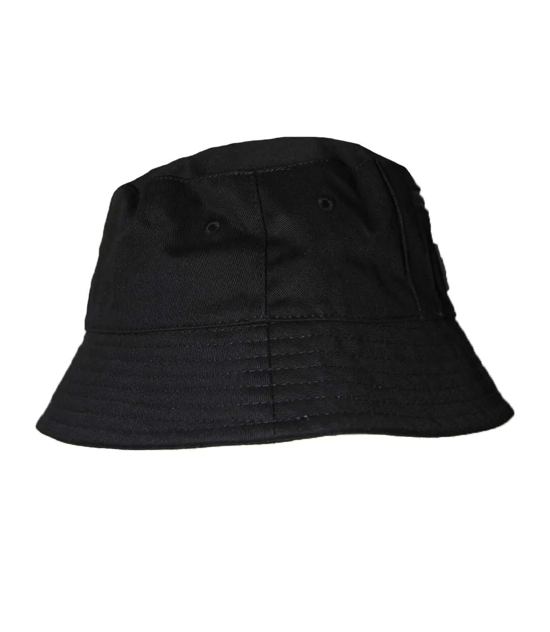 Unisex adults badge bucket hat black NICCE