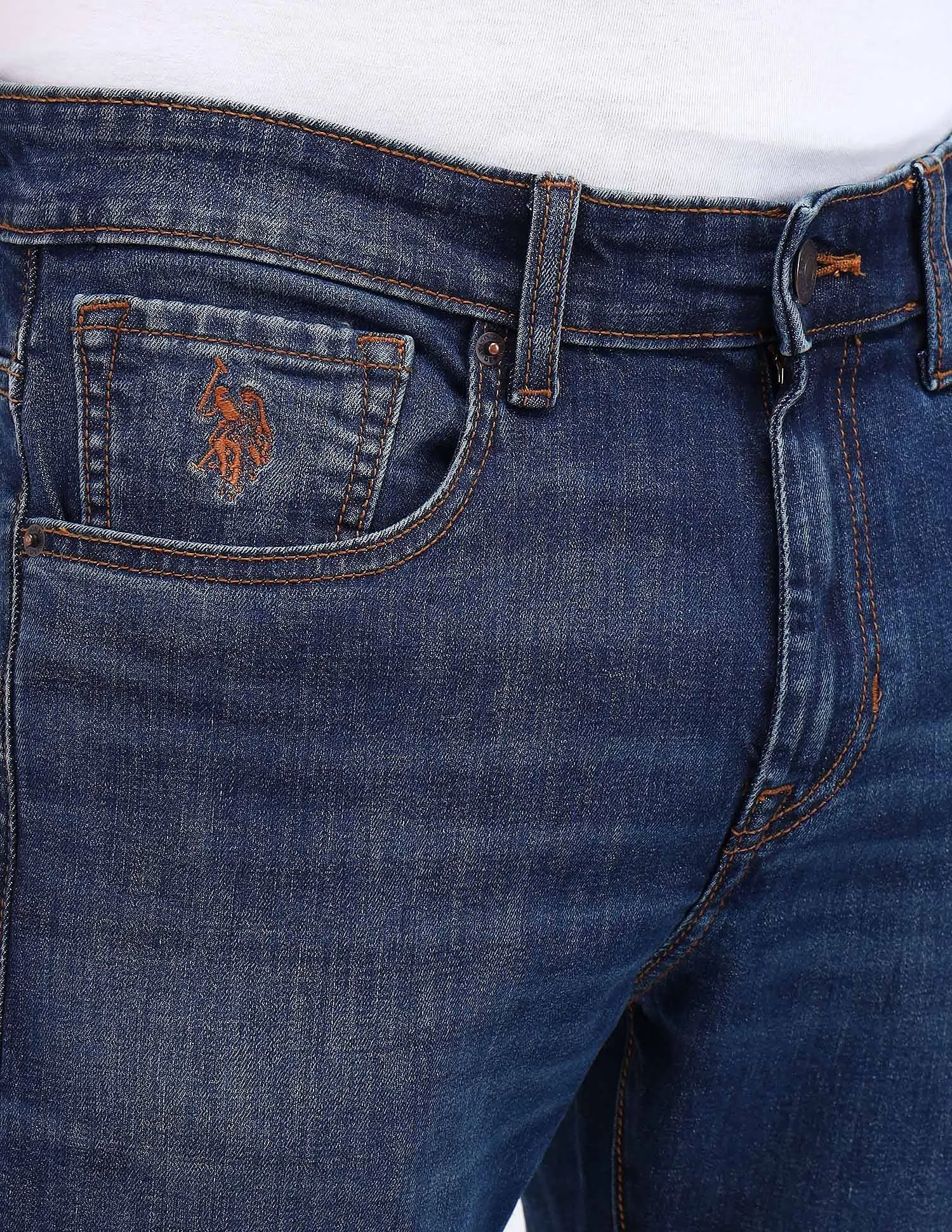 U.S. Polo Assn. Denim Co. Henry Tapered Fit Jeans