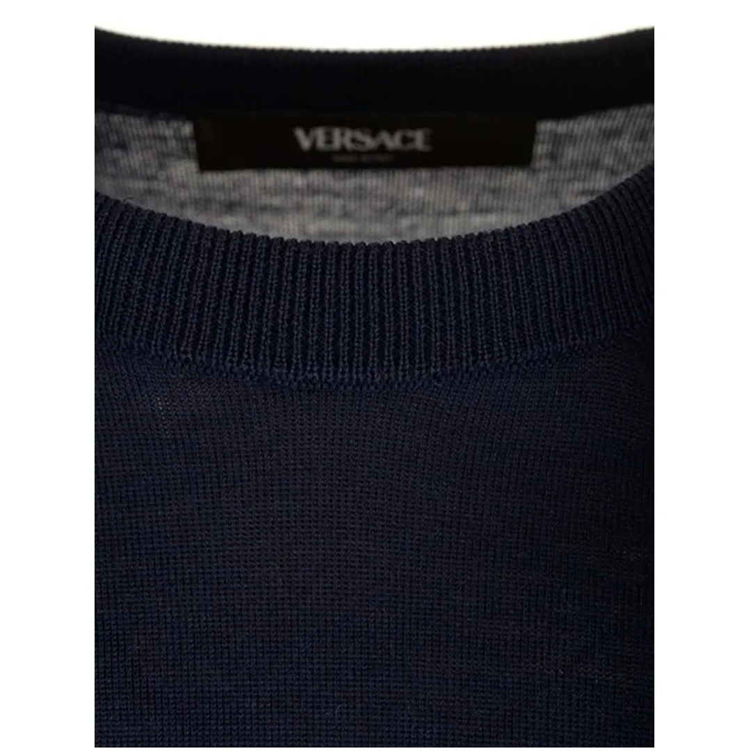 VERSACE  |Wool Silk Luxury Sweaters