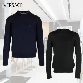 VERSACE  |Wool Silk Luxury Sweaters