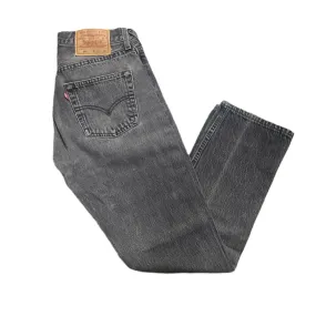 Vintage Levis 501 Grey Jeans (W28/L30)