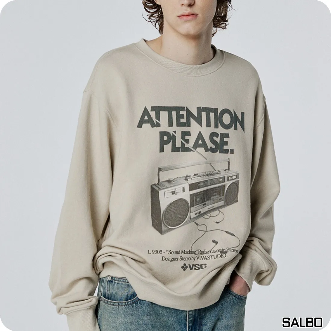 vivastudio  |Crew Neck Unisex Street Style Long Sleeves Cotton