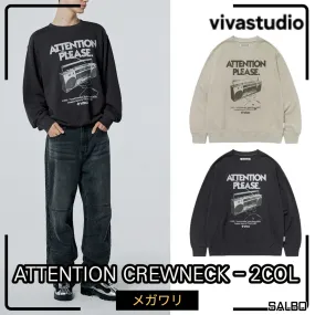 vivastudio  |Crew Neck Unisex Street Style Long Sleeves Cotton