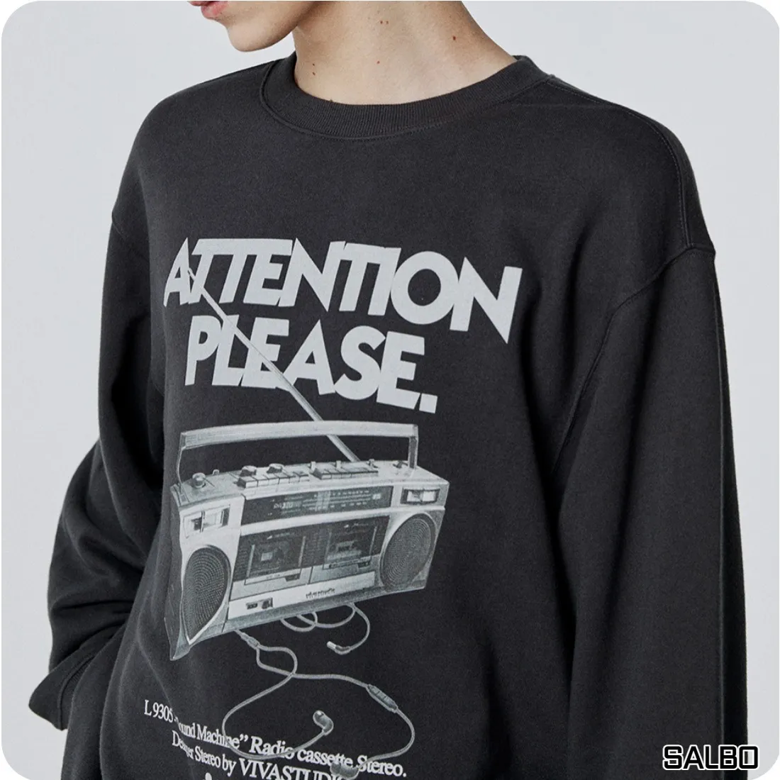 vivastudio  |Crew Neck Unisex Street Style Long Sleeves Cotton