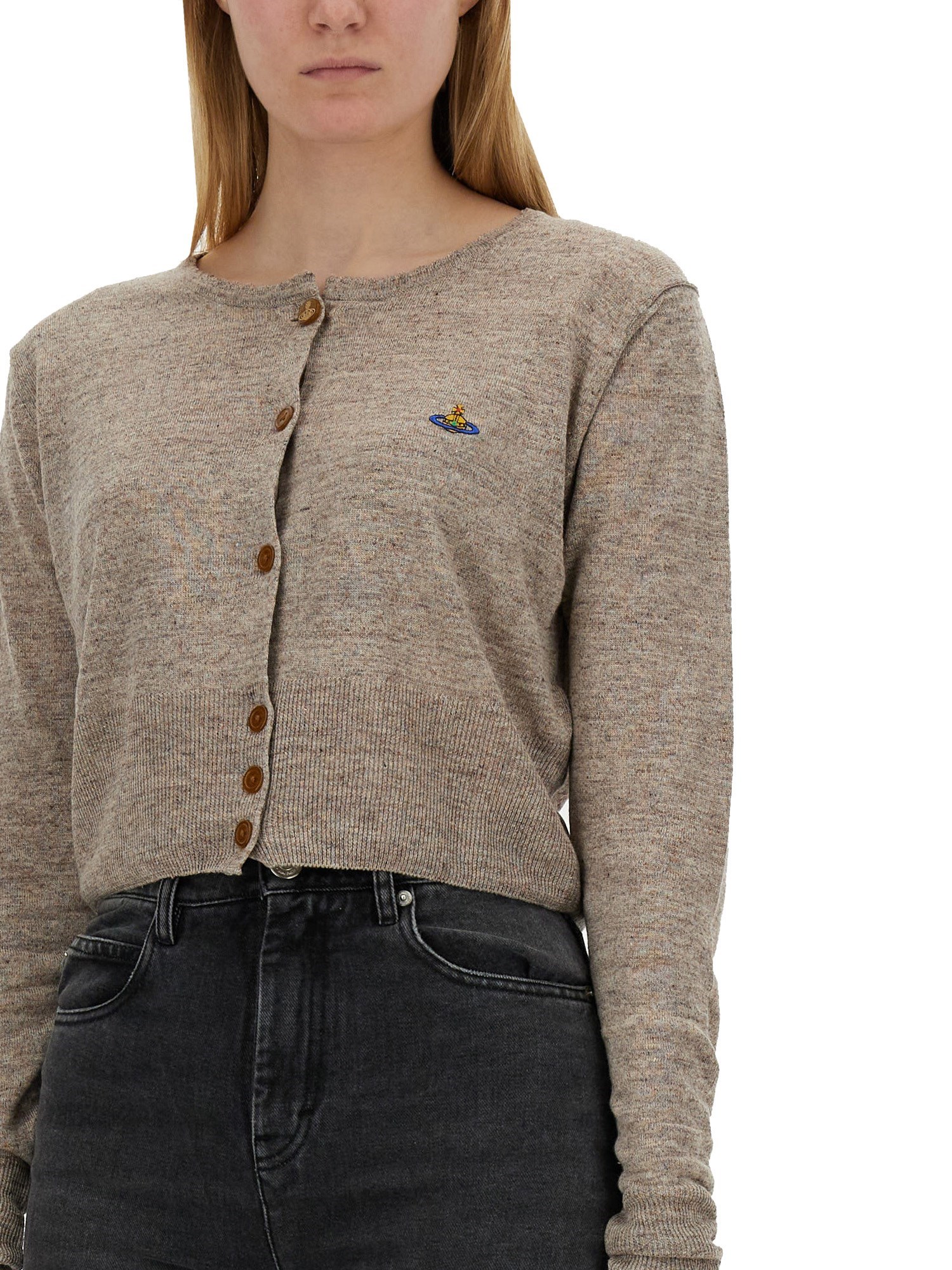 VIVIENNE WESTWOOD    BEA CROPPED CARDIGAN