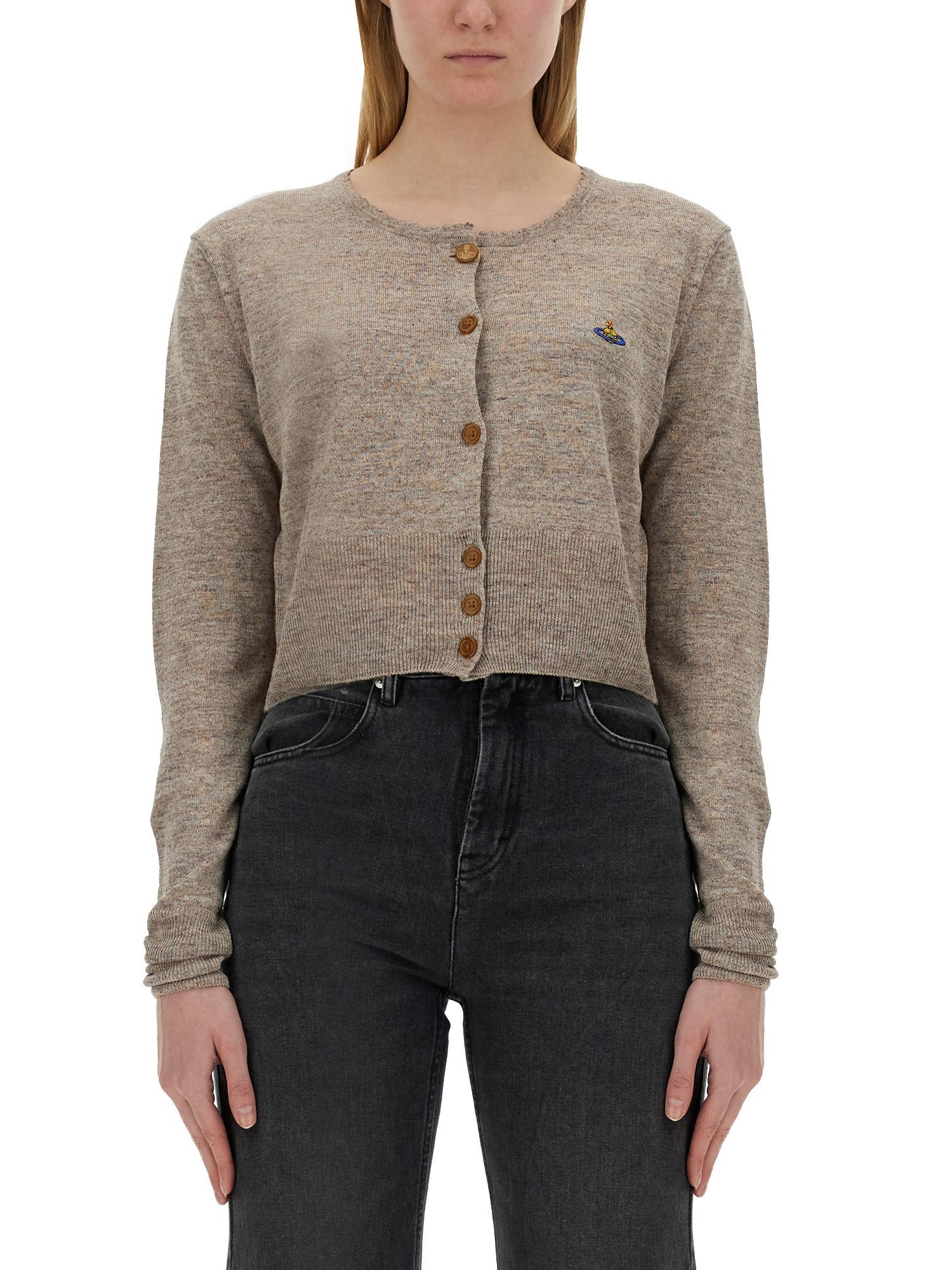 VIVIENNE WESTWOOD    BEA CROPPED CARDIGAN