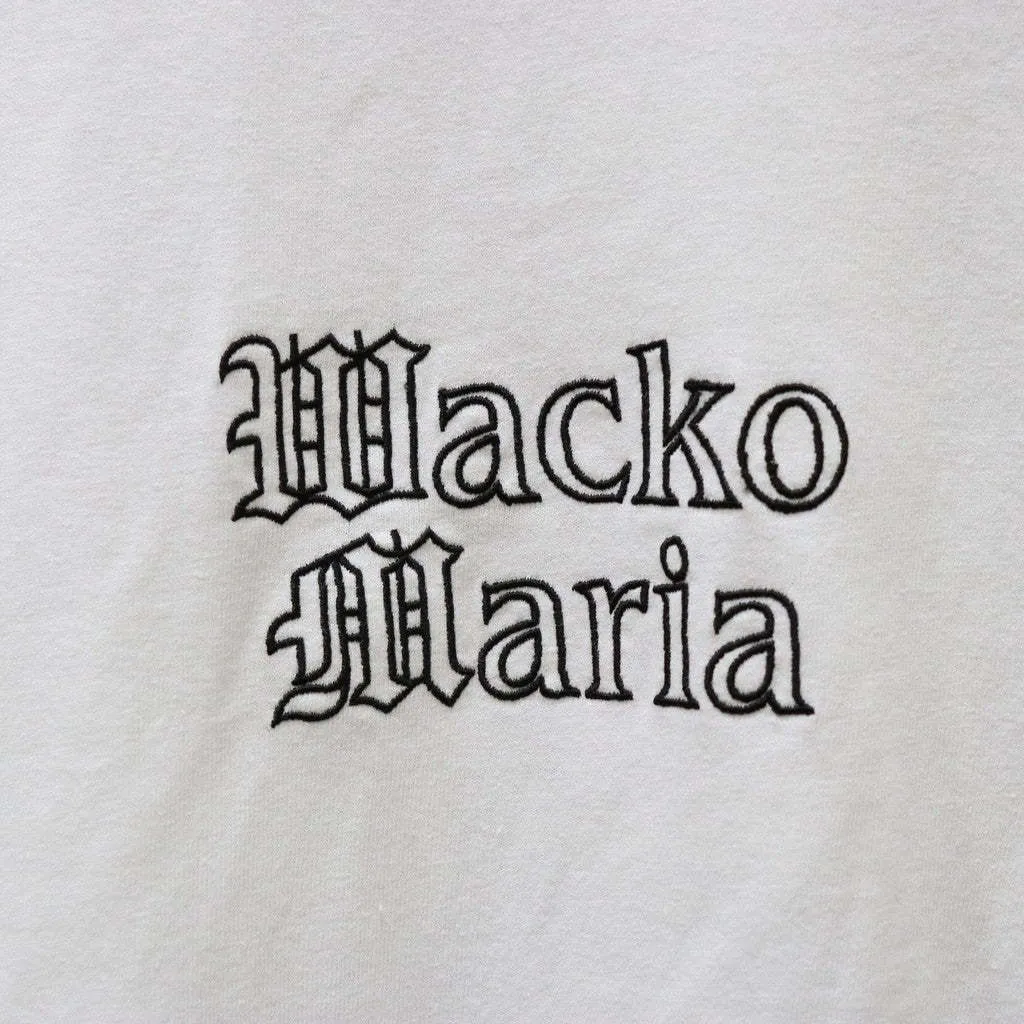 WACKO MARIA  |Crew Neck Street Style Collaboration Long Sleeves Cotton