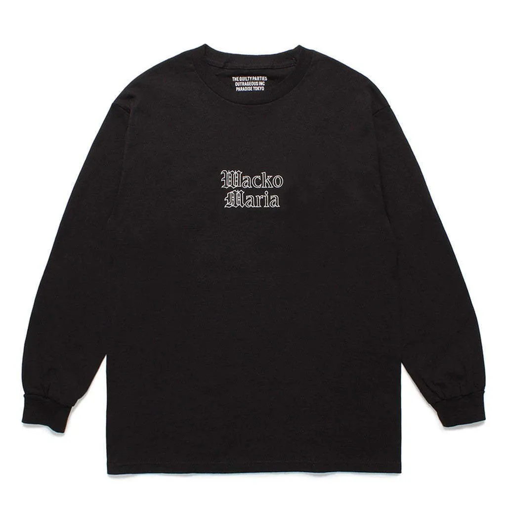 WACKO MARIA  |Crew Neck Street Style Collaboration Long Sleeves Cotton