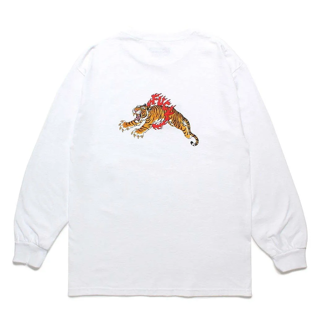 WACKO MARIA  |Crew Neck Street Style Collaboration Long Sleeves Cotton