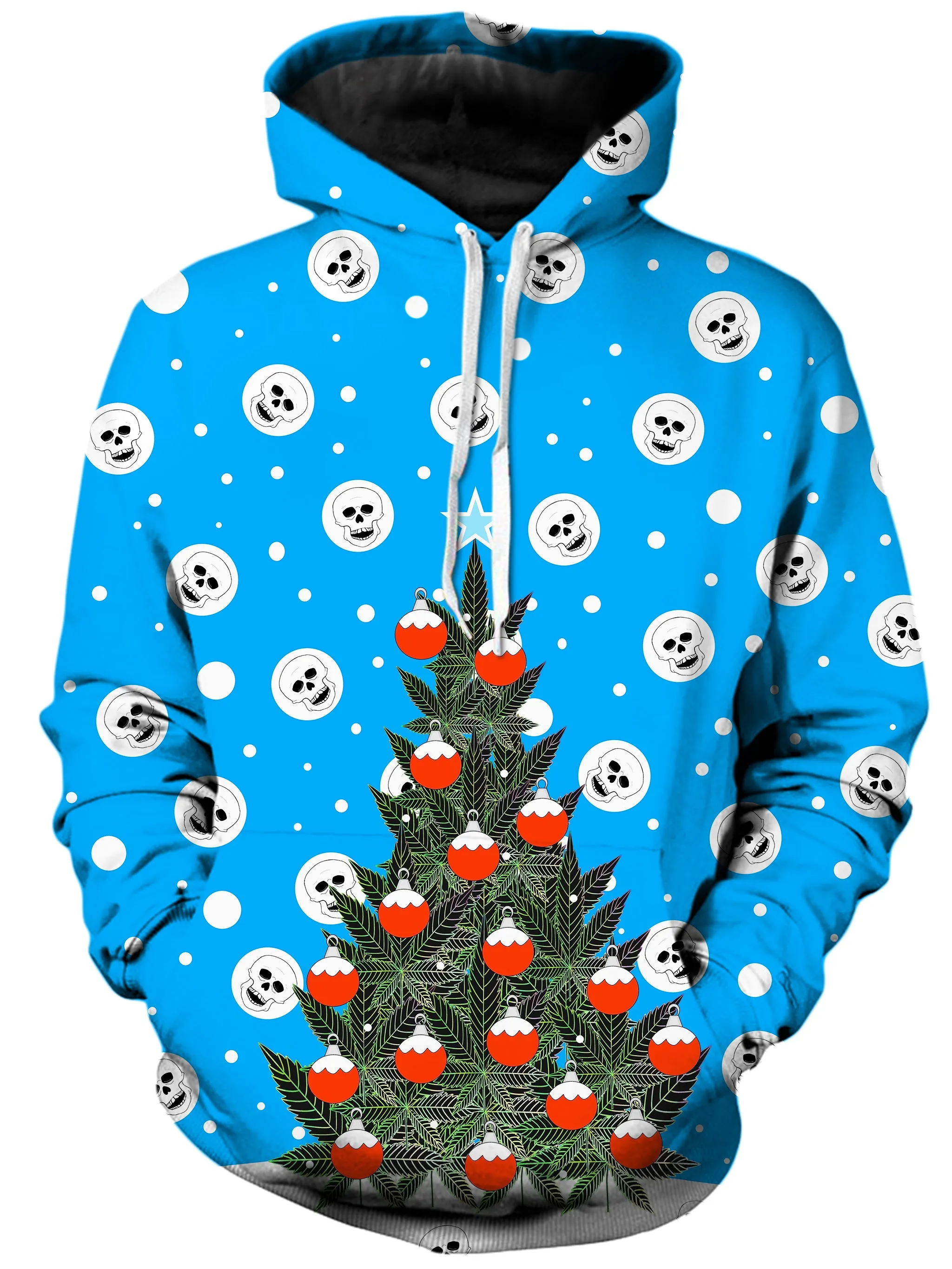 Weed Christmas Tree Unisex Hoodie