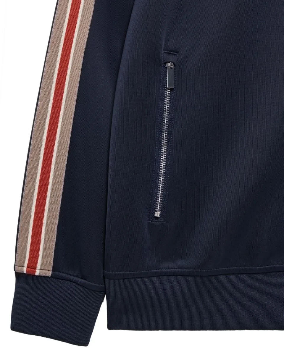 Weekend Offender Sainz Tape Track Jacket Navy