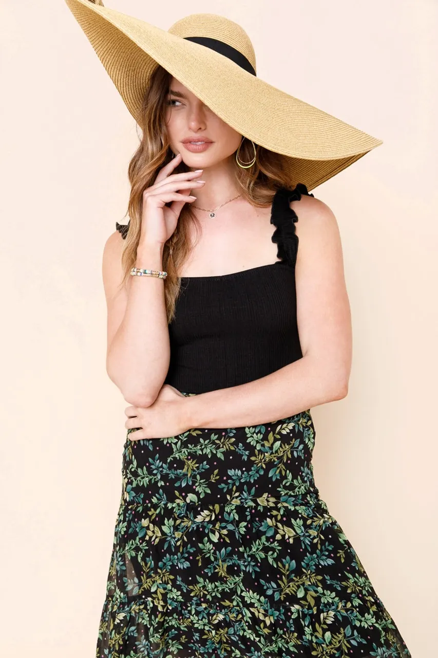 Wendy XL Wide Brim Floppy Hat