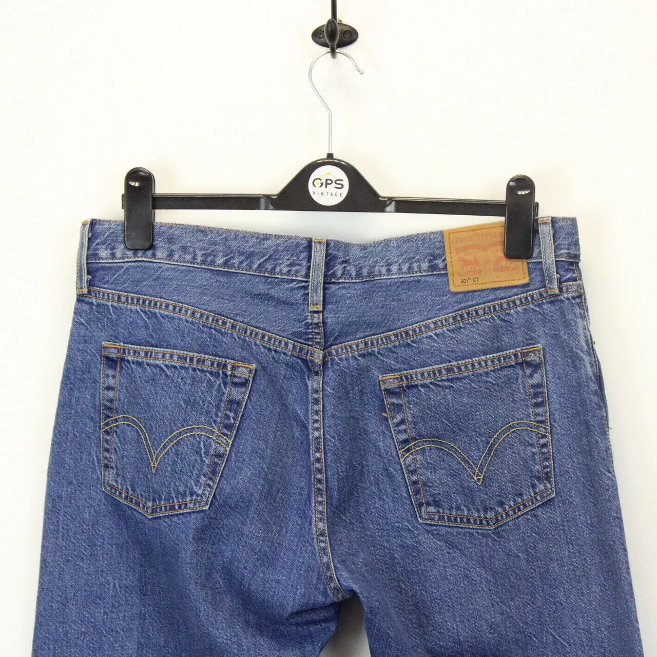 Womens LEVIS 501 CT Jeans Blue | W34 L30