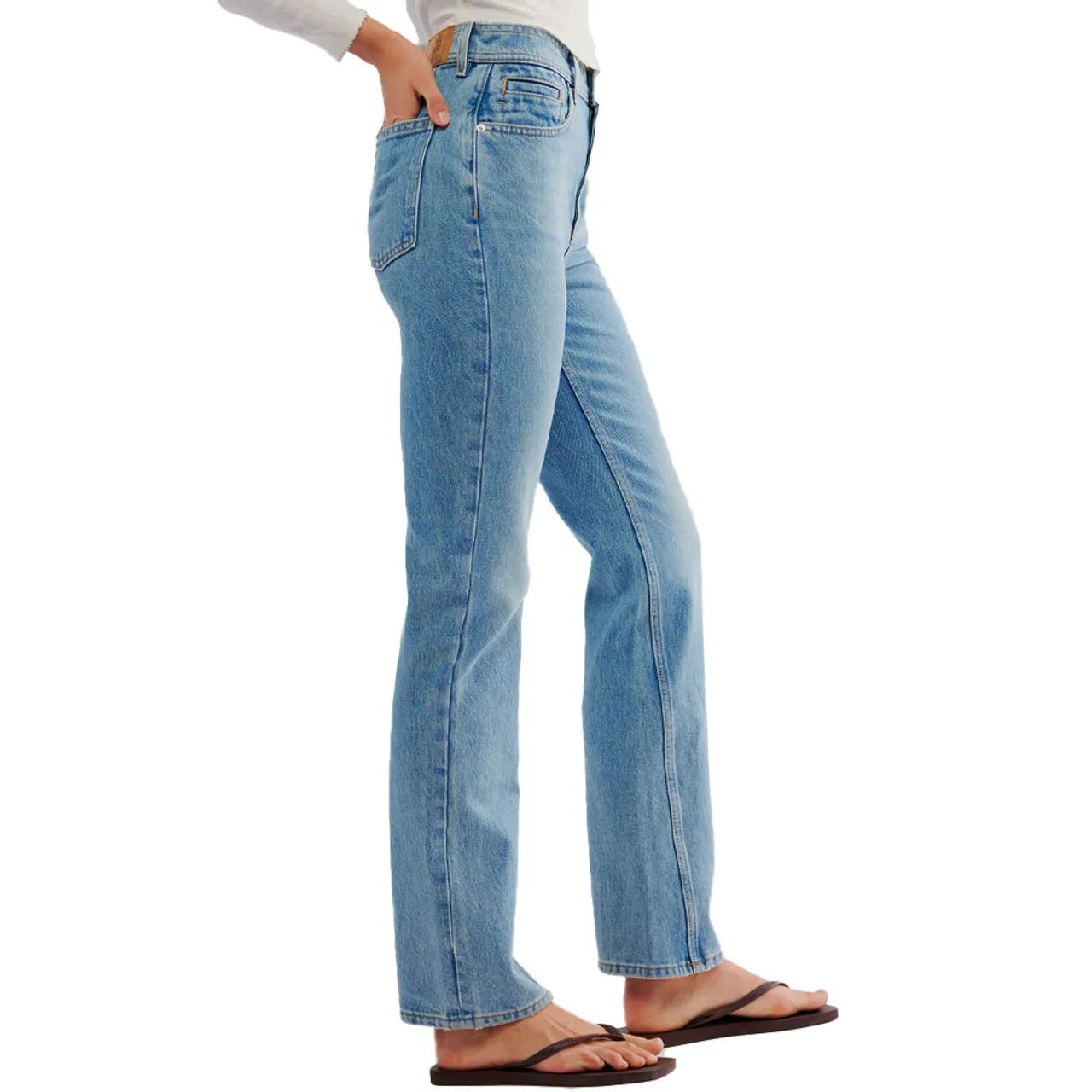 Women's Free People Xena Slim Straight Jeans