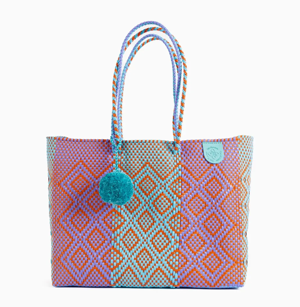 Woven Super Tote ? Sunset